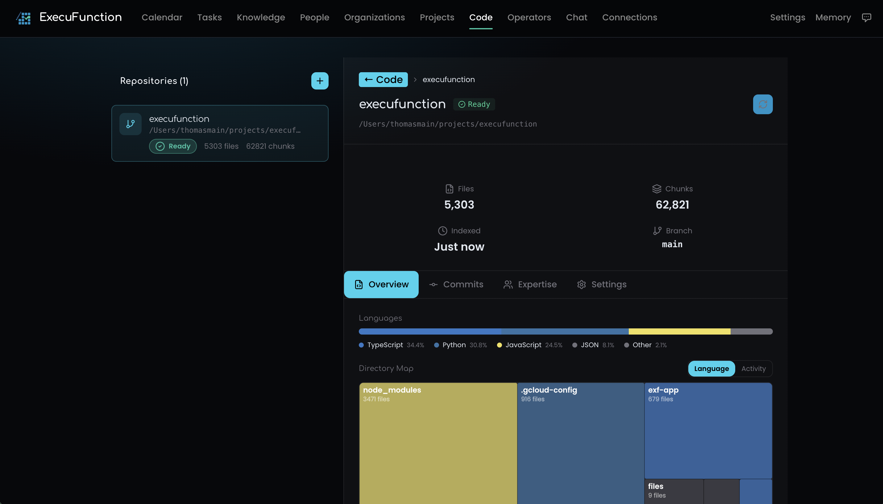 Codebase intelligence with semantic search